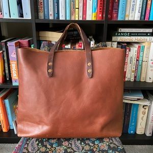 Whipping Post (WP Standard) Vintage Tote Bag in Chestnut